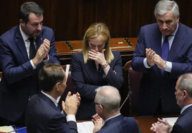 نخست‌وزیر ایتالیا اولین رای اعتماد پارلمان را بدست آورد