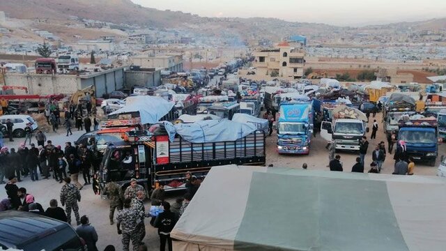 آغاز روند بازگشت آوارگان سوری از لبنان آغاز روند بازگشت آوارگان سوری از لبنان