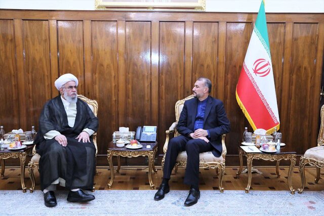 دیدار دبیرکل مجمع جهانی اهل البیت با وزیر امور خارجه دیدار دبیرکل مجمع جهانی اهل البیت با وزیر امور خارجه
