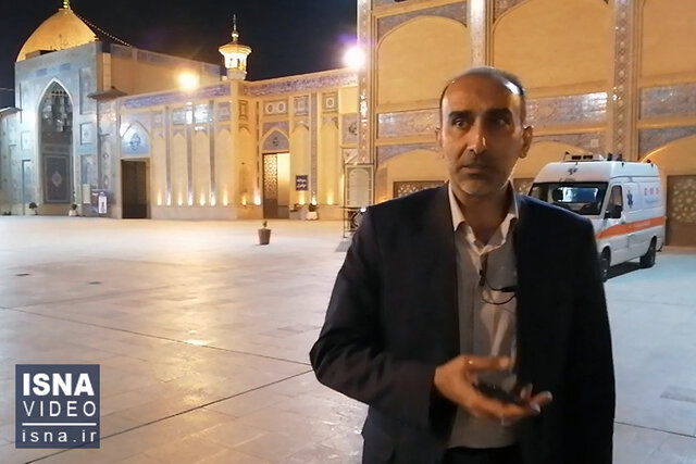 ویدئو / توضیحات میدانی معاون استانداری فارس از دقایق اولیه حادثه تروریستی حرم شاهچراغ ویدئو / توضیحات میدانی معاون استانداری فارس از دقایق اولیه حادثه تروریستی حرم شاهچراغ