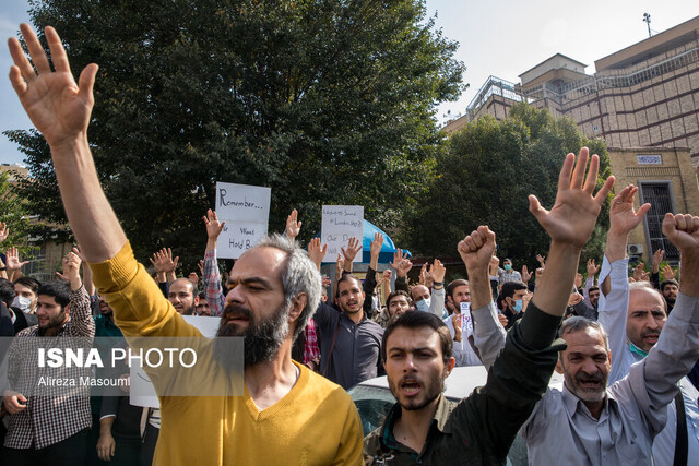 عکس: آرشیو هیچ دانشجویی در قزوین به دلیل حضور در اعتراضات بازداشت نیست