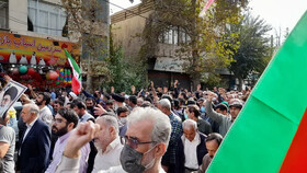 راهپیمایی نمازگزاران البرزی در محکومیت حادثه شیراز