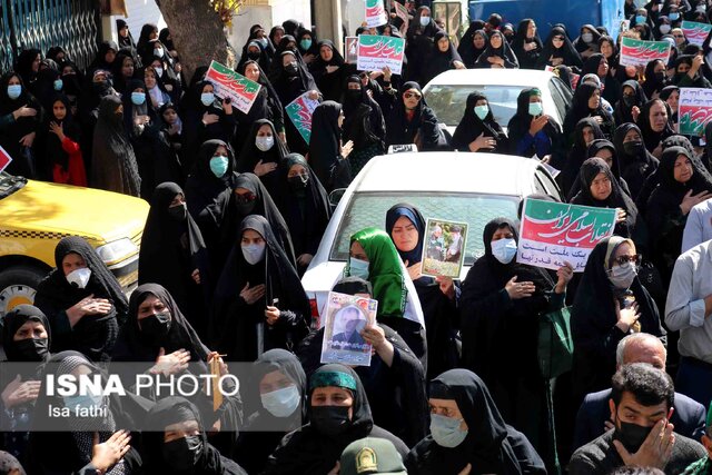 راهپیمایی مردم یاسوج در محکومیت حادثه تروریستی شیراز + تصاویر