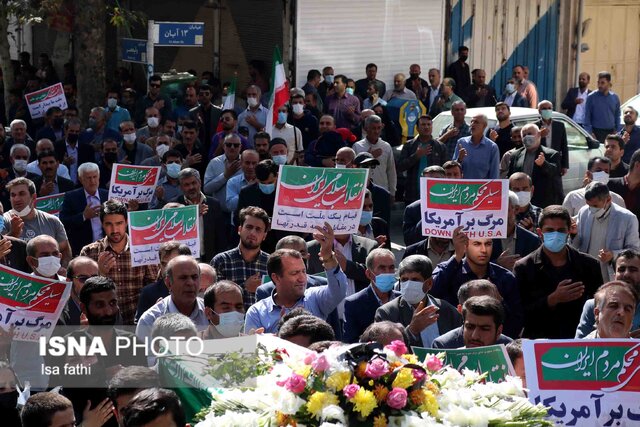 راهپیمایی مردم یاسوج در محکومیت حادثه تروریستی شیراز + تصاویر
