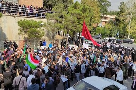 دانشجویان اصفهانی حادثه تروریستی شیراز را محکوم کردند