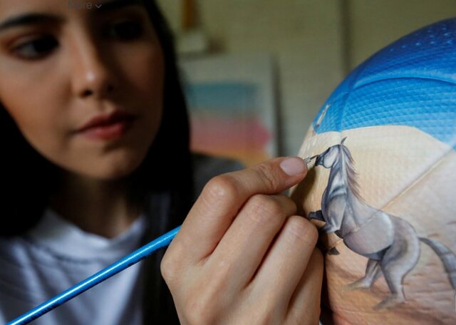 از نقاشی بر کفش لیونل مسی تا توپهای جامجهانی