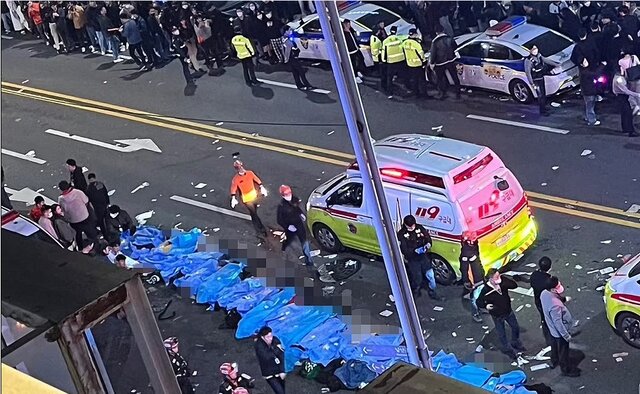 هالووین مرگبار در کرهجنوبی با ۲۰۰ کشته و زخمی