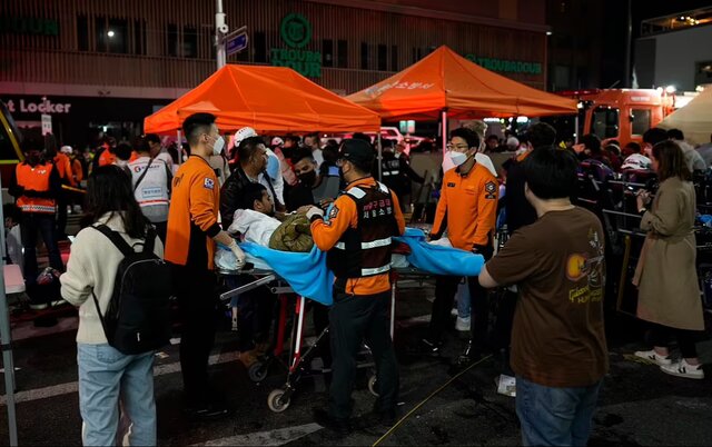 هالووین مرگبار در کرهجنوبی با ۲۰۰ کشته و زخمی