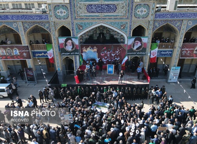 ۶ شهید حمله تروریستی شیراز در صحن شاهچراغ(ع) آرام گرفتند