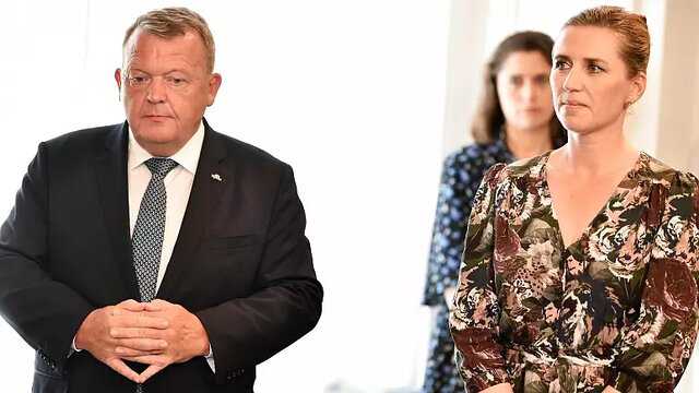 مته فردریکسن و لارس لوکه راسموسن، نخست وزیران فعلی و سابق دانمارک انتخابات پارلمانی دانمارک فردا برگزار میشود