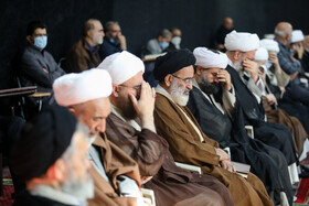 مراسم تشییع پیکر آیت‌الله اختری