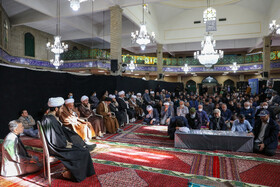 مراسم تشییع پیکر آیت‌الله اختری