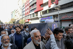 مراسم تشییع پیکر آیت‌الله اختری