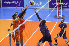 هفته هفتم لیگ برتر والیبال؛ دیدار تیم‌های نیان الکترونیک و سایپا