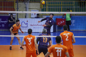 هفته هفتم لیگ برتر والیبال؛ دیدار تیم‌های نیان الکترونیک و سایپا