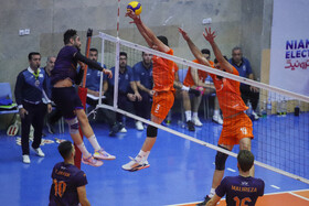 هفته هفتم لیگ برتر والیبال؛ دیدار تیم‌های نیان الکترونیک و سایپا