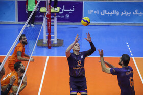 هفته هفتم لیگ برتر والیبال؛ دیدار تیم‌های نیان الکترونیک و سایپا