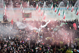 مراسم راهپیمایی 13 آبان در اصفهان