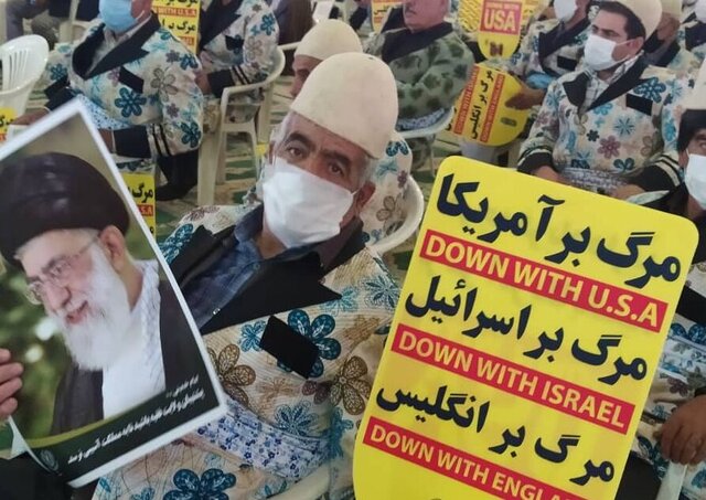 آغاز راهپیمایی باشکوه ۱۳ آبان در لرستان/ مرگ بر آمریکا طنین انداز شد