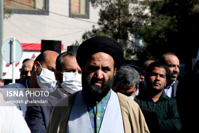 راهپیمایی ۱۳ آبان در بیرجند/ ۱