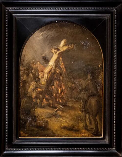 نقاشی تقلبی، اثر «رامبرانت» از آب درآمد