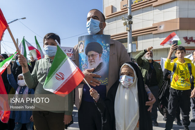 برگزاری راهپیمایی ۱۳ آبان‌ماه در شهرکرد 