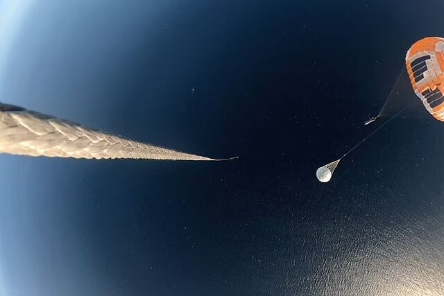 بازیابی موشک از دل آسمان با شکست مواجه شد