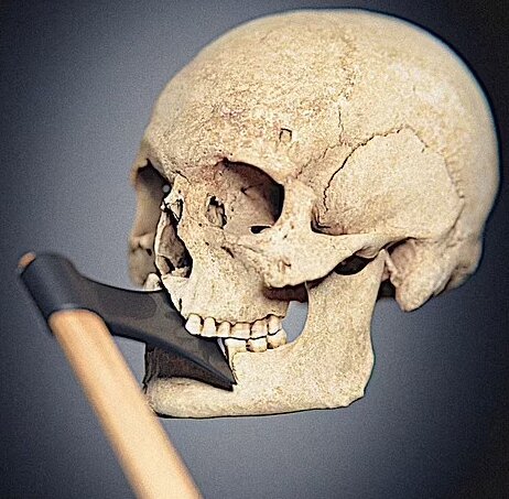 بازسازی صورت قربانی یک جنگ قرون وسطایی