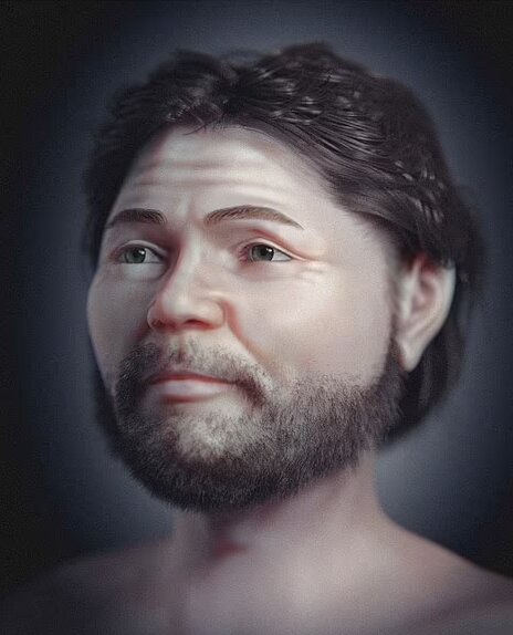 بازسازی صورت قربانی یک جنگ قرون وسطایی