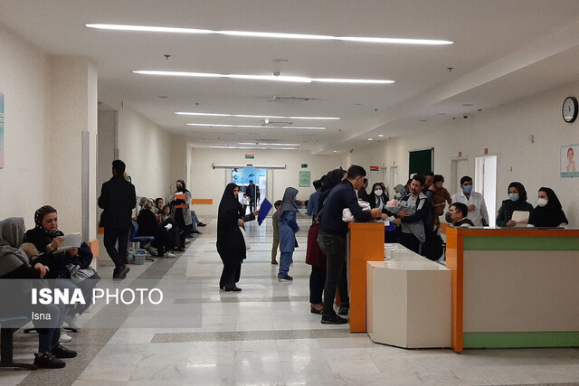 وضعیت بیمارستان کودکان اکبر مشهد در پیک آنفلوآنزا