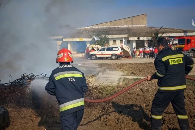 پدافند غیرعامل زیستی، شیمیایی و سایبری در هنرستان کشاورزی گنبدکاووس