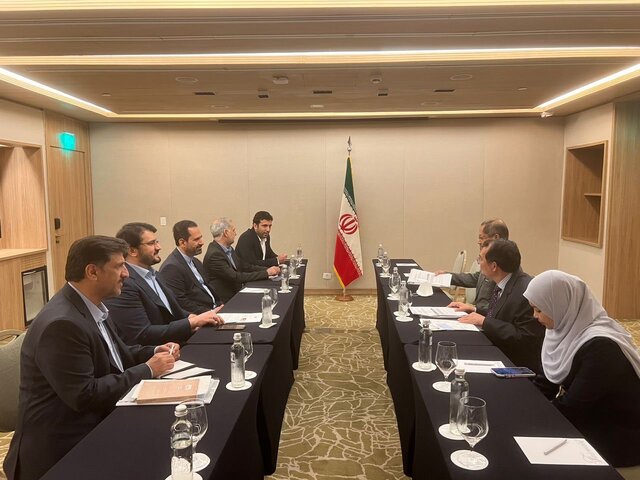 دیدارهای رئیس دیوان محاسبات در حاشیه اجلاس اینتوسای در برزیل