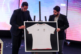 مراسم رونمایی از پیراهن تیم ملی فوتبال