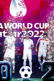 مراسم رونمایی از پیراهن تیم ملی فوتبال