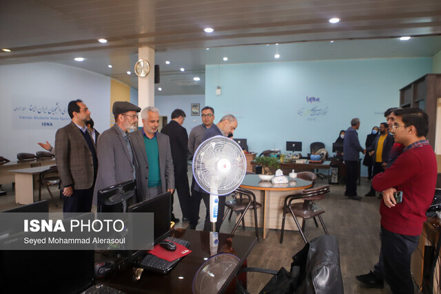 رئیس جدید جهاد دانشگاهی از ایسنا منطقه خراسان بازدید کرد
