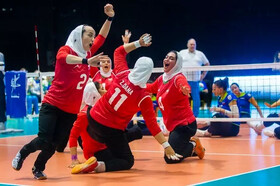 صعود تیمهای والیبال نشسته زنان و مردان ایران به نیمه نهایی قهرمانی آسیا
