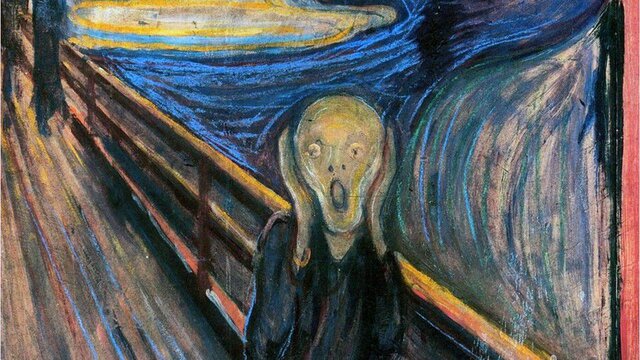 تابلو جیغ اثر ادوارد مونک اختلالات روانی را به زبان نقاشی بشناسید + تصاویر