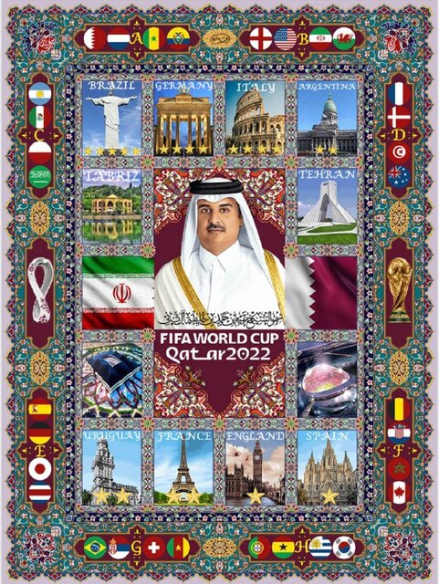 فرشهای بافته شده برای جام جهانی عاید که می شود؟