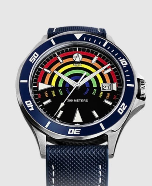 ساخت یک ساعت غواصی جدید مجهز به یک عمقسنج خلاقانه