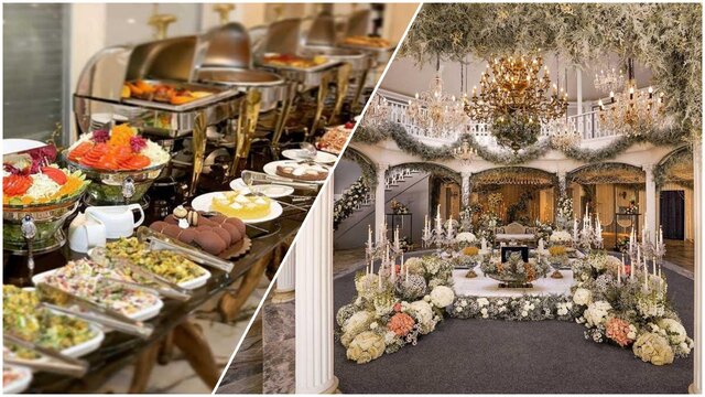 رزرو سالن عقد با پذیرایی و شام در تهران