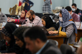حضور خبرنگاران در نشست خبری سخنگوی وزارت خارجه