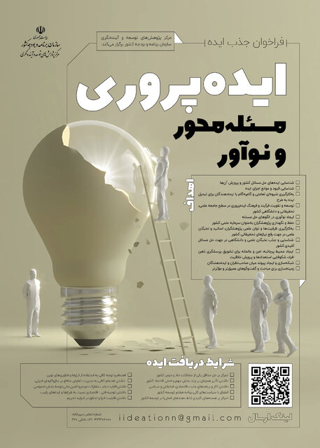 فراخوان جذب ایده برای حل مسائل کشور