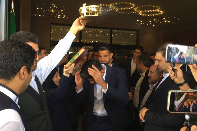 بدرقه تیم ملی فوتبال ایران به جام جهانی بدرقه تیم ملی فوتبال ایران به جام جهانی