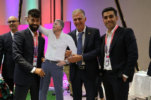 استقبال ویژه هتل قطری از تیم ملی/ کیروش دست به شمشیر شد