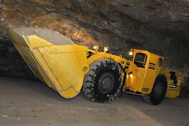 عکس تزئینی است تجهیز معادن زیر زمینی به لودرهای هوشمند ضد انفجار