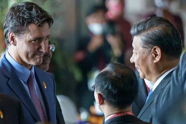 ترودو نگرانی کانادا را از دخالت ادعایی چین در امور کشورش به شی ابراز کرد