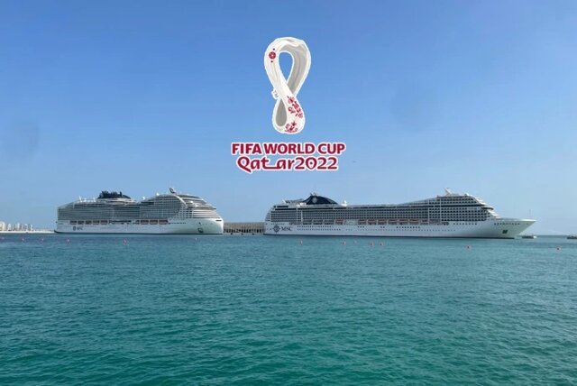 دومین هتل شناور به قطر رسید + فیلم