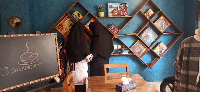 کافه کتاب "سلام" میزبان دختران فرهیخته "دبیرستان سما" گنبدکاووس