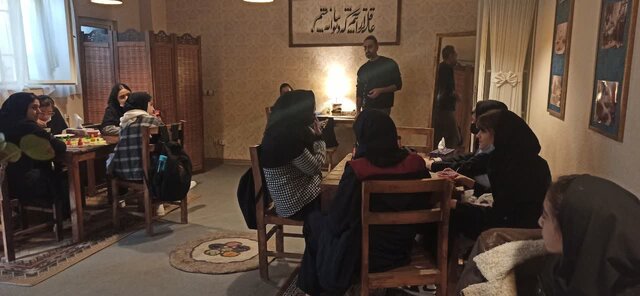 کافه کتاب "سلام" میزبان دختران فرهیخته "دبیرستان سما" گنبدکاووس