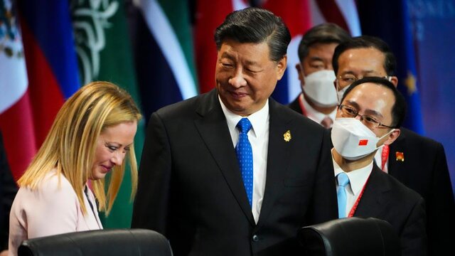دعوت شی جینپینگ از نخست‌وزیر ایتالیا برای سفر به چین